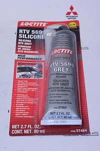 Запчасть: герметик cиликоновый Premium GREY 5699  80ml LOCTITE